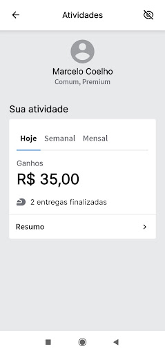 Mestre do Delivery Entregador Screen 2