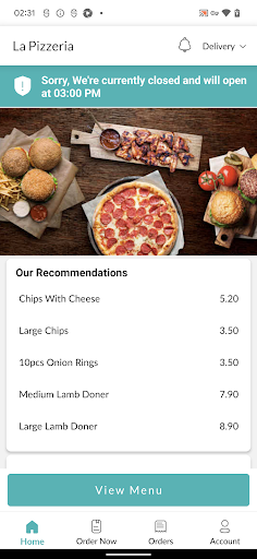 La Pizzeria Screen 2