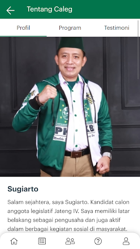 Android application SAHABAT S3 screenshort
