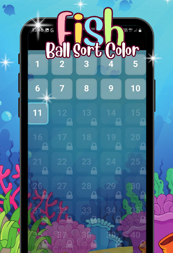 Ball Sort - Fish Sort Puzzle Screen 2