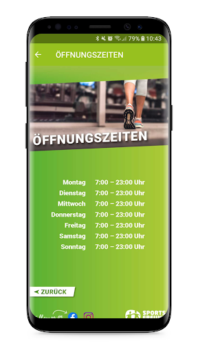 Sportsfreund Fitness. Screen 2