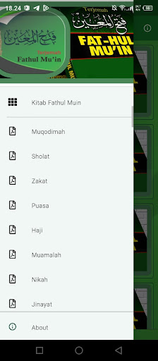 Android application FATHUL MUIN DAN TERJEMAH screenshort
