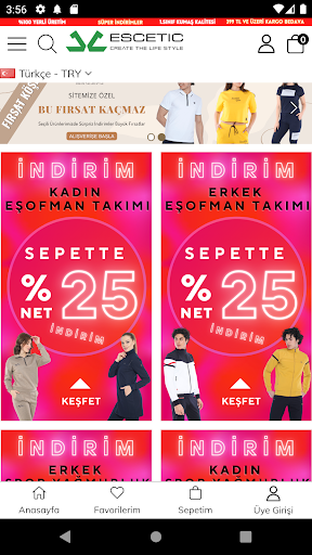 Escetic Sport Screen 2