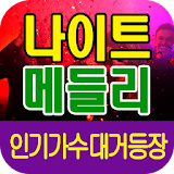 나이트 메들리 - 나이트 캬바레 노래 무료 듣기, 트로트 뽕짝 icon