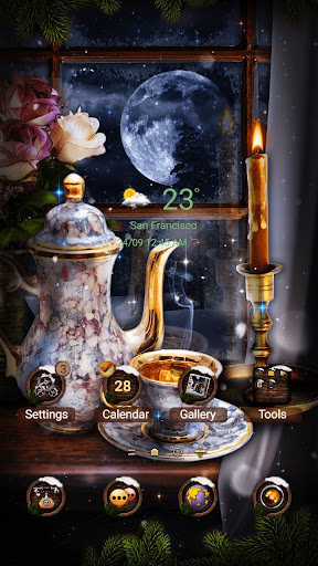 Android application One Day in Winter - Wallpaper screenshort