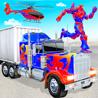 Grand Police Truck Robot War Transform Robot Games 50