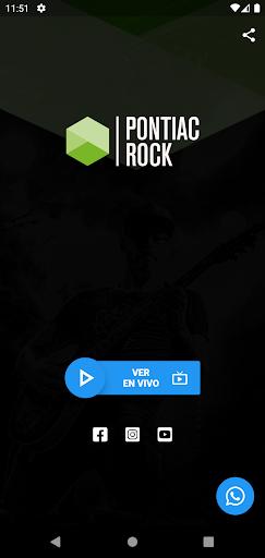 Android application Pontiac Rock Radio screenshort