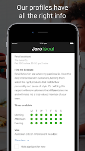 JoraLocal-オーストラリアでスタッフを雇い、仕事を探す