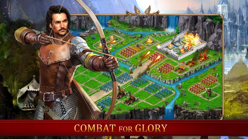 #4. Age of Kingdoms: Forge Empires (Android) Przez: NutGame Studio