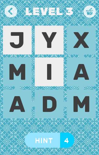 Word game for Vir  the robot boy