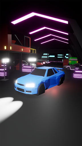 Neon Heist Cyber Drive chase