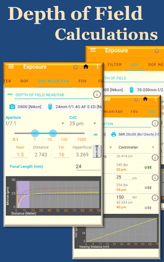 Photography Calculator Tools Screen 3