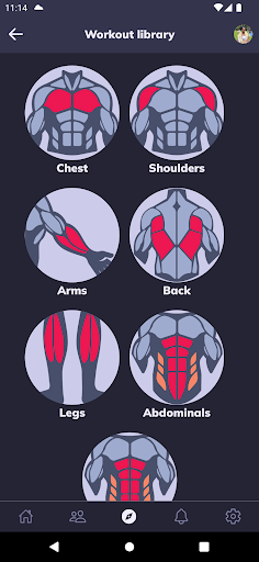 Hiits and curves Screen 3