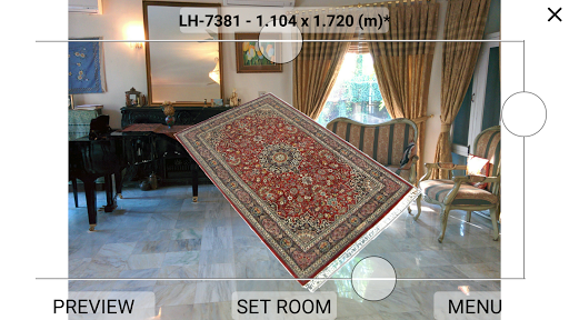 Android application Pak Persian Rugs screenshort
