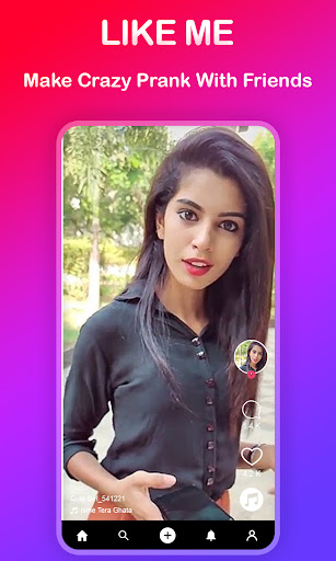 Android application Like Me - Like Video Apps screenshort