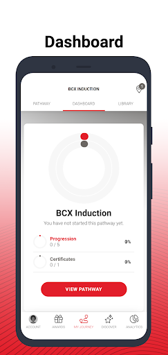 Android application BCX Academy screenshort