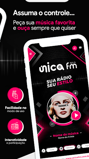 Radio Unica FM Araraquara Screen 2