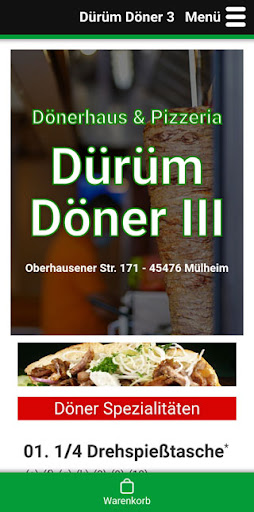 Android application Dürüm Döner III screenshort