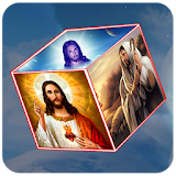 Jesus 3D Cube Live Wallpaper icon