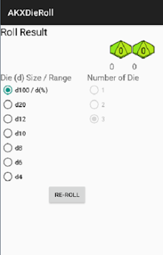 AK Die Roller - Screenshot 1