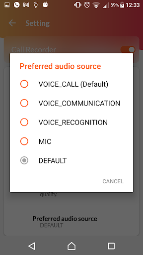 Call Recorder - مسجل المكالمات Screen 3
