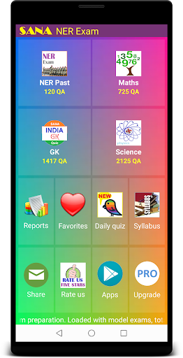Android application NER Army Prep screenshort