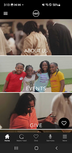 Android application Impact Church of Hope (Iowa) screenshort