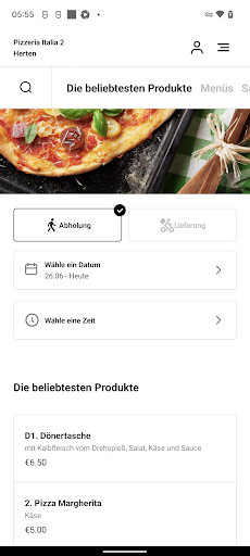 Pizzeria Italia 2 Herten DE Screen 3