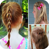 Kids Hairstyle VIDEOs Steps icon