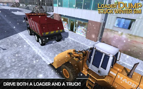 Loader & Dump Truck Winter SIM