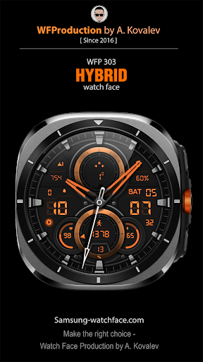 WFP 303 Hybrid watch face screenshot 16