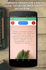 Screenshot 1 Frases Bonitas y Positivas android