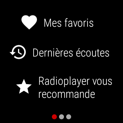 Radioplayer WearOS : radio Screen 3