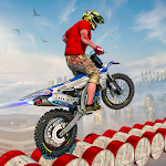Cover Image of डाउनलोड Superhero mega ramp bike games 1.3 APK