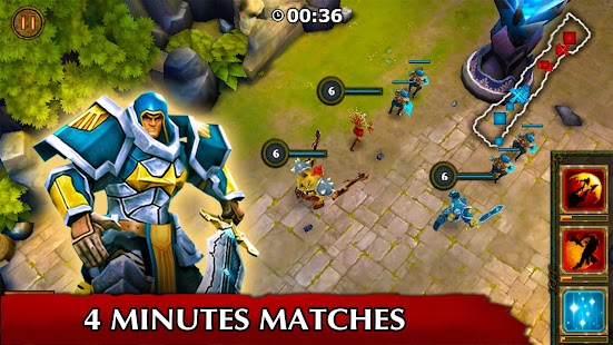 Legendary Heroes MOBA Offline Ekran görüntüsü