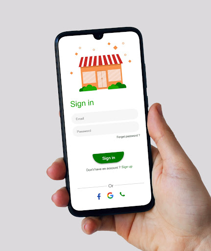 Android application Kiwi Delivery screenshort