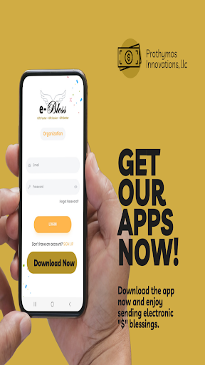 Android application e-Bless Org screenshort