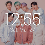 Cover Image of Download BTS Clock Widgets  APK