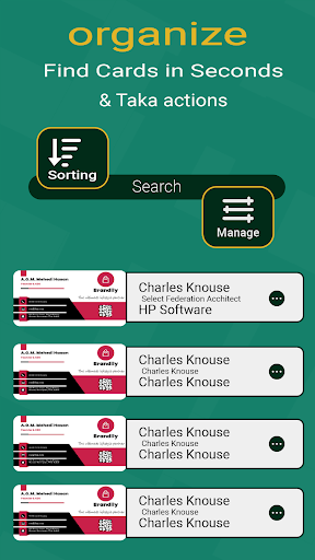 BizCard- Business Card Scanner Screen 3