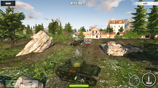 World War Tank Battle Royale 1.0 APK screenshots 1