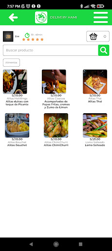 Delivery Hami Screen 2