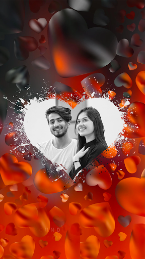 Android application Love Photo Frames & Editor screenshort