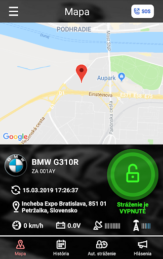 Android application MD-Bavaria Alarm screenshort
