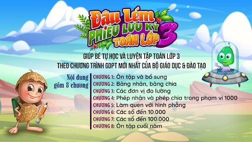 Android application Đậu Lém - Toán 3 screenshort