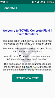 Concrete 1 exam simulatorのおすすめ画像1