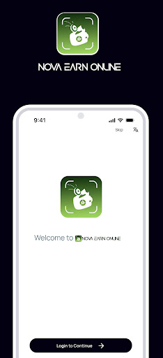 Android application Nova Earn Online screenshort