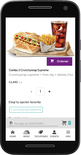 Taco App CR Screen 2