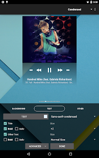 Poweramp Music Player (Trial) Captura de tela