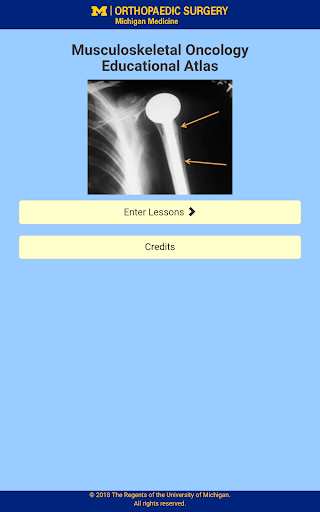 Android application MSK Oncology Educational Atlas screenshort