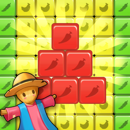 Crops Blast: Cubes Pop Game logo